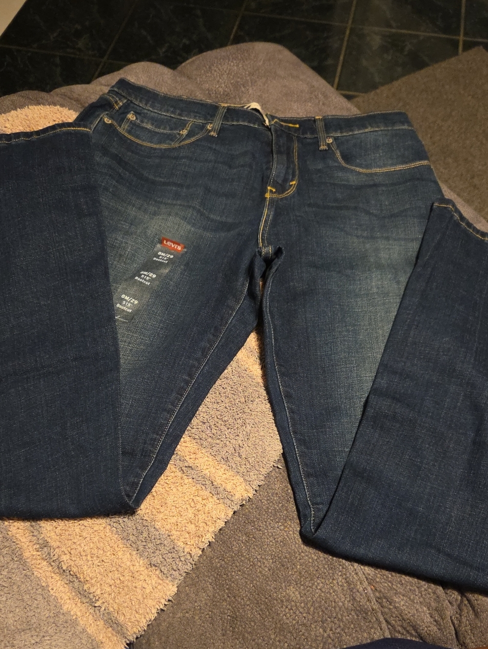 Levi's Women's Dark Blue Bootcut Jeans